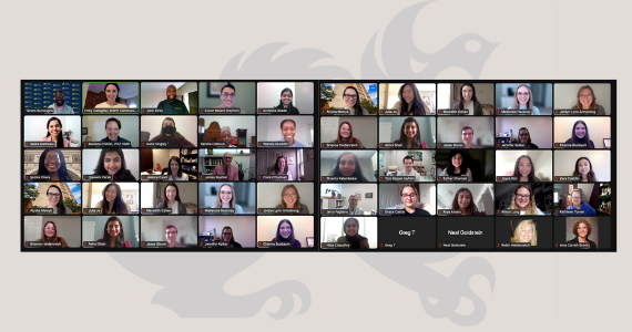 screenshot of case competition competitors